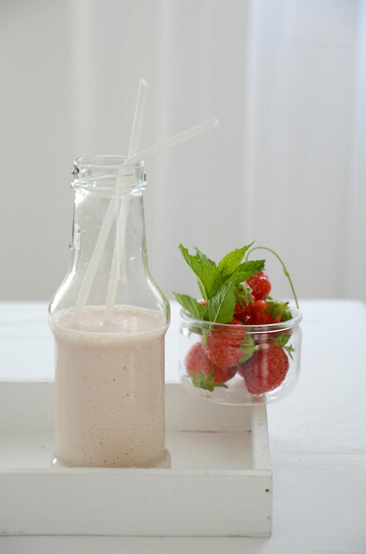 Erdbeerfrappé
