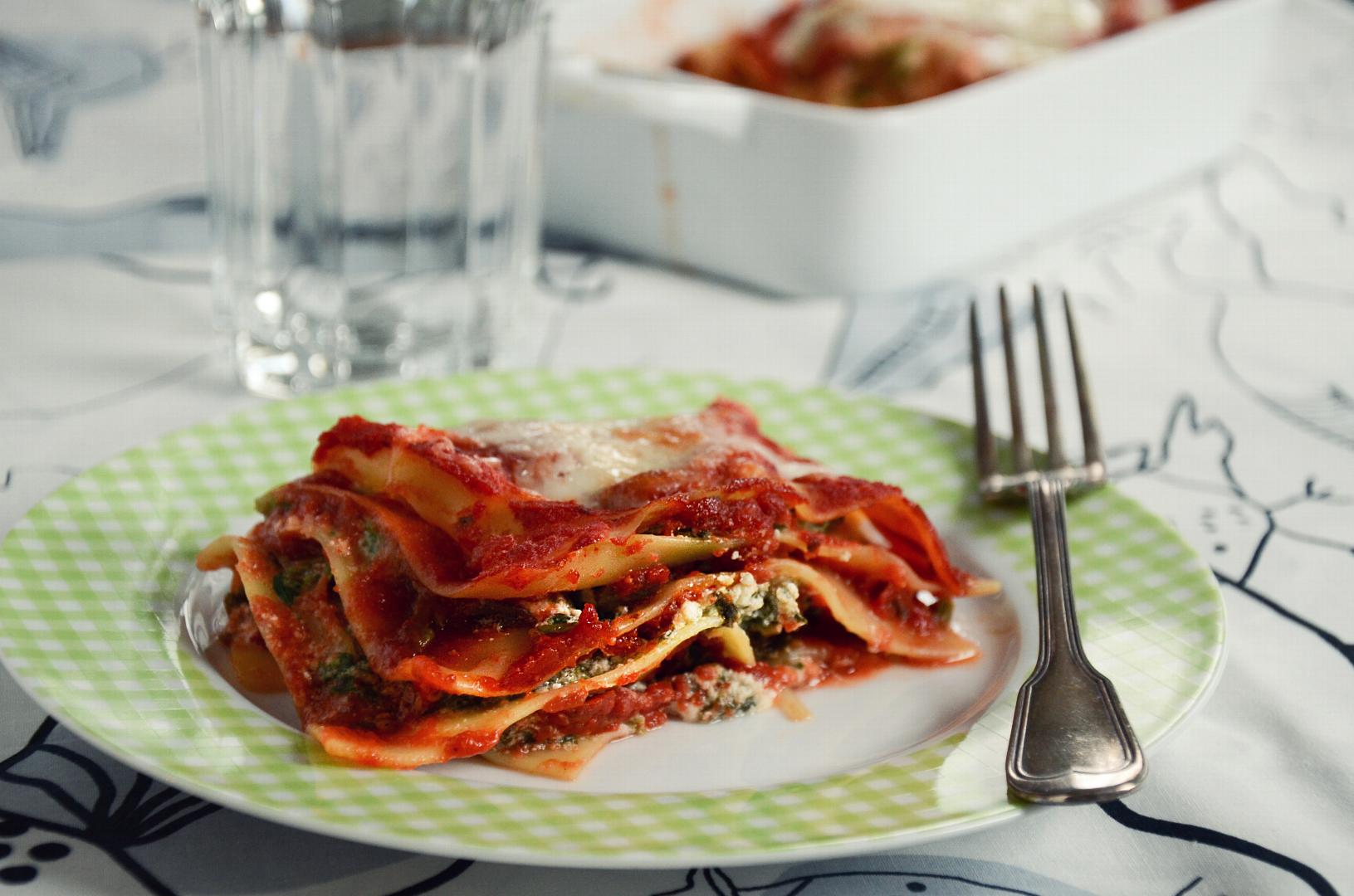 Frühlings-Lasagne